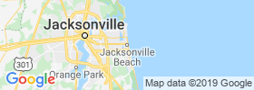 Jacksonville Beach map